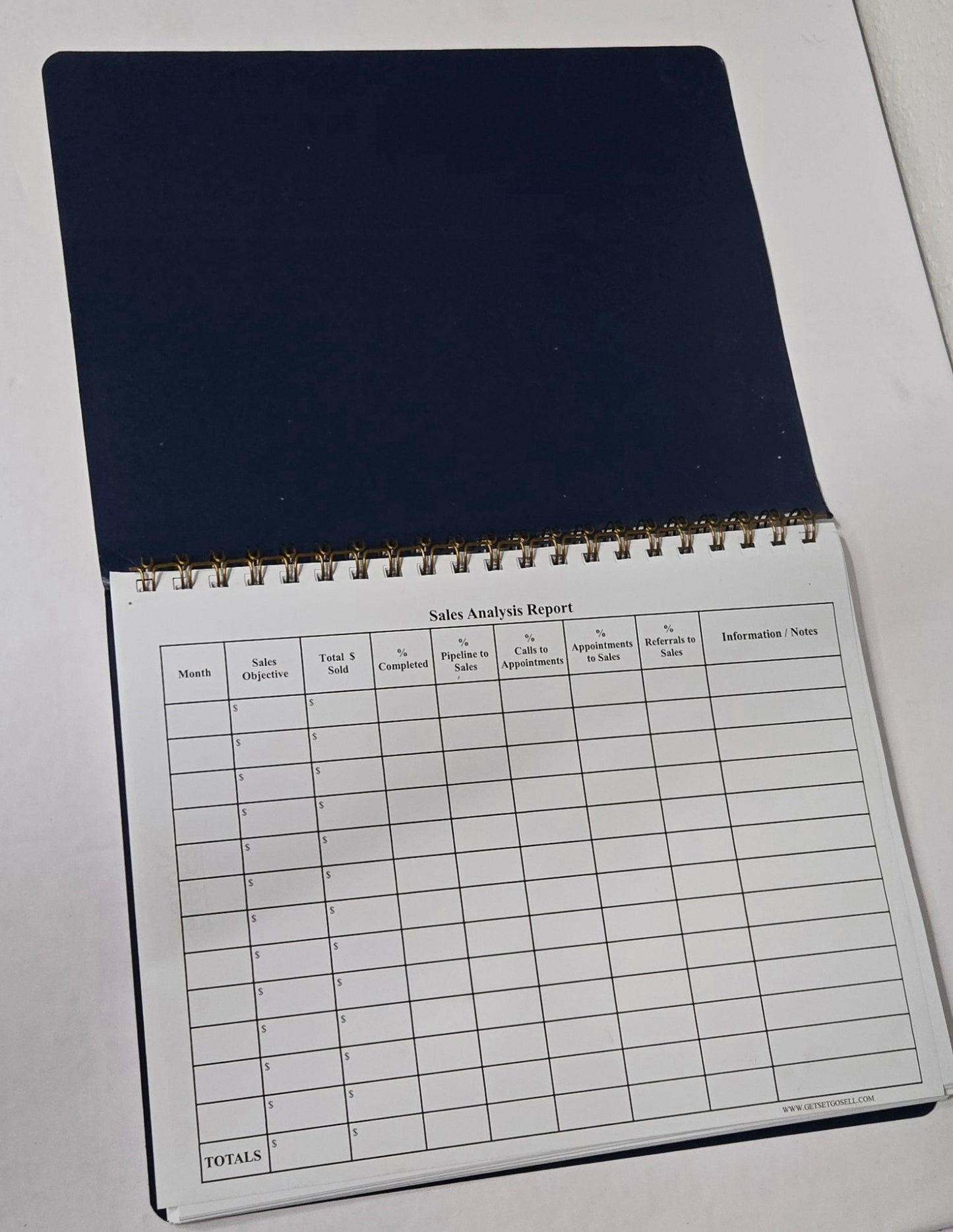 Real Estate Daily Sales Tracking Planner